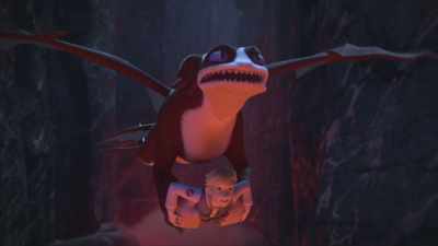 [dragon snarls]
Huh? [Grunts] - Dragons: The Nine Realms