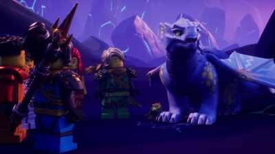 -[dragons groaning]
-[Riyu roars] - LEGO Ninjago: Dragons Rising