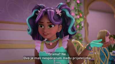 Drama? No. This is just
a little misunderstanding between pals. - Unicorn Academy