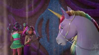 [dramatic music continues] - Unicorn Academy