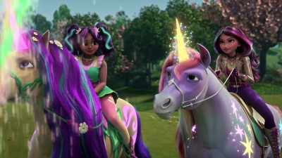[dramatic music continues] - Unicorn Academy