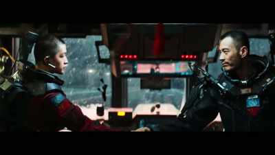 [dramatic music continues] - The Wandering Earth