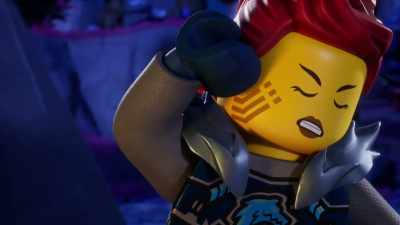 -[dramatic music]
-[energy surging] - LEGO Ninjago: Dragons Rising