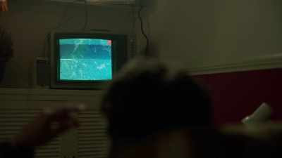 [dramatic music on TV] - Tell No Lies