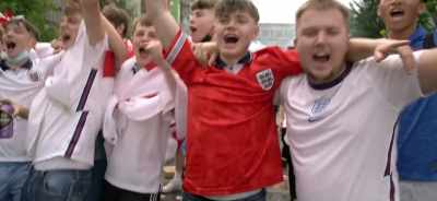 [dramatic music playing] - The Final: Attack on Wembley