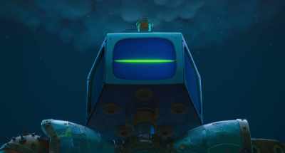 [dramatic music playing] - Plankton: The Movie