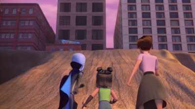 (dramatic music playing) - Megamind vs. the Doom Syndicate