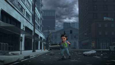 (dramatic music playing) - Megamind vs. the Doom Syndicate
