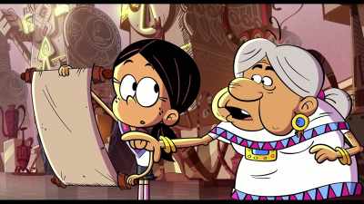 [dramatic music playing] - The Casagrandes Movie