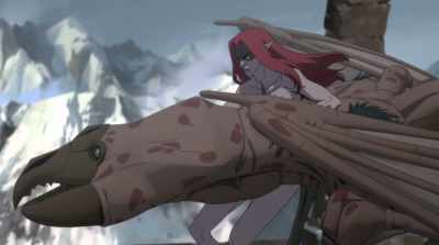 [dramatic music playing] - The Witcher: Nightmare of the Wolf