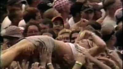 ♪ (DRAMATIC MUSIC PLAYING) ♪ - Woodstock 99: Peace Love and Rage