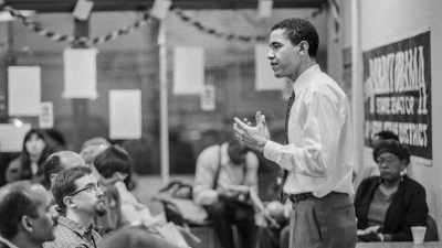 ♪ (DRAMATIC MUSIC PLAYING) ♪ - Obama: In Pursuit of a More Perfect Union