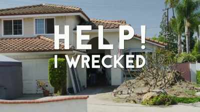 [dramatic music playing] - Help! I Wrecked My House