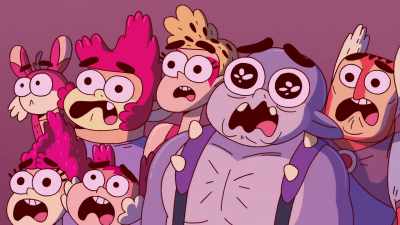 [dramatic music playing] - ThunderCats Roar