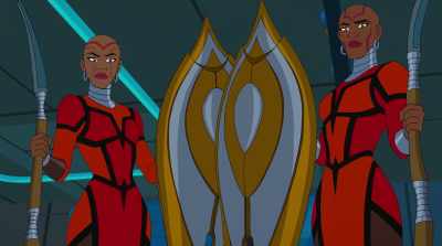 (DRAMATIC MUSIC PLAYING) - Marvel Rising: Operation Shuri
