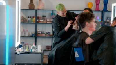 [dramatic music playing] - Glow Up: Britain's Next Make-Up Star