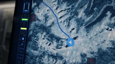 [dramatic music] - Snowpiercer