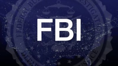 [dramatic music] - FBI