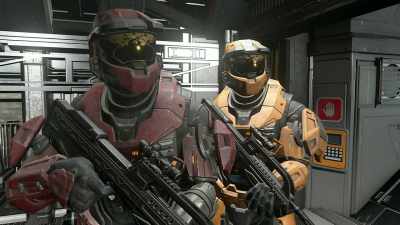 [dramatic music] - Red vs. Blue: Restoration