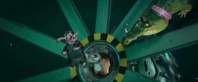[dramatic music] - Hitpig!