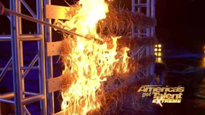 [dramatic music] - America's Got Talent: Extreme
