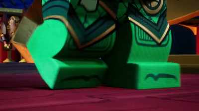 -[dramatic music]
-[yelling] - LEGO Ninjago: Dragons Rising