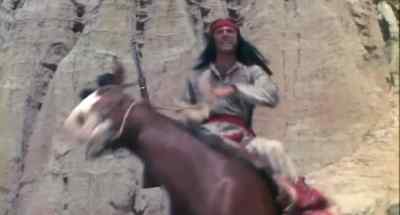 (dramatic orchestral music) - Apache Rifles