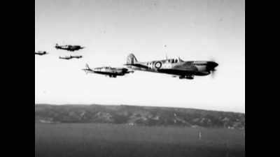 (dramatic orchestral music) - The Buildings That Fought Hitler