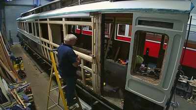 (Dramatic orchestral music) - Great Rail Restorations with Peter Snow