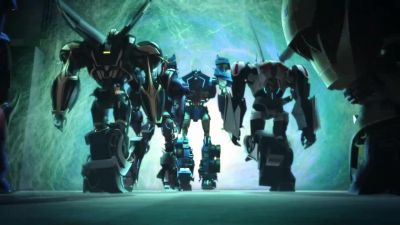 (  dramatic theme playing  ) - Transformers: Prime