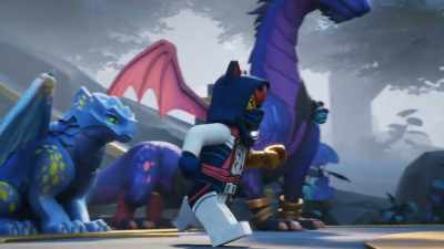 [dramatic upbeat music] - LEGO Ninjago: Dragons Rising