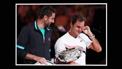 (dramatic violin music) - Roger Federer: A Champions Journey