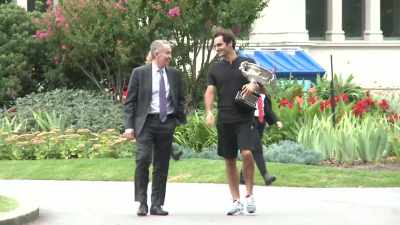 (dramatic violin music) - Roger Federer: A Champions Journey