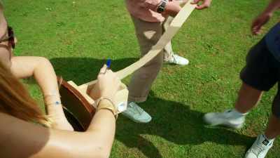 Drawing a line all the way...
To the end. - James May and the Dull Men