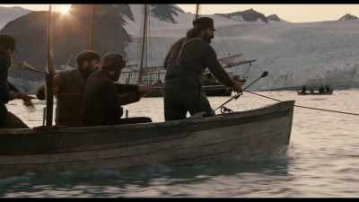 DRAX: All right, lads.
Pull to, pull to! - The North Water