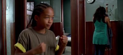 Dre, for the one hundredth time, can you please pick up your jacket? - The Karate Kid