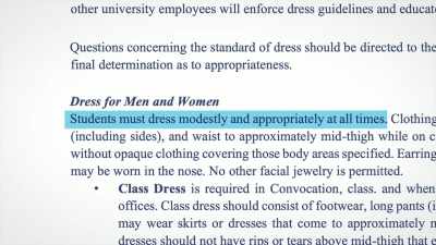 Dress modestly. - God Forbid