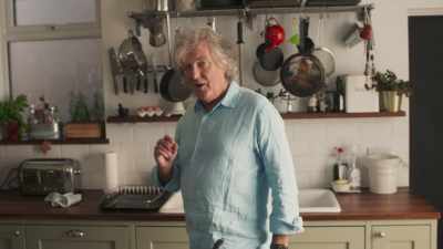 Dried pasta uses durum wheat, - James May: Oh Cook!