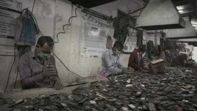 [drill whirring] - Scrap