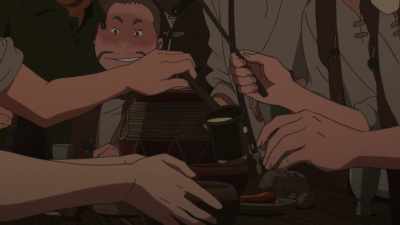 Drink, drink, drink, drink,
drink it down, drink it down, - Maquia: When the Promised Flower Blooms