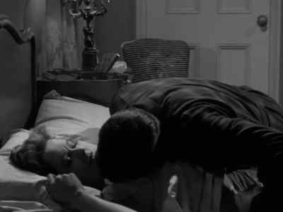 Drink this, Mrs. Hughes. Drink it. - Alfred Hitchcock Presents