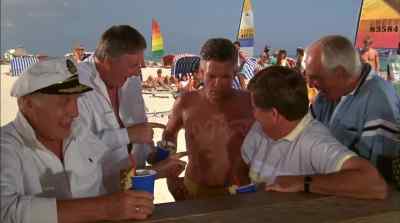 Drink up, sir. Bottoms up. - Police Academy 5: Assignment: Miami Beach