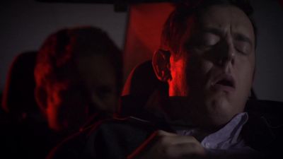 Drive out of the parking structure, - Dexter