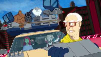 Drive over the weapons cache! - Harley Quinn