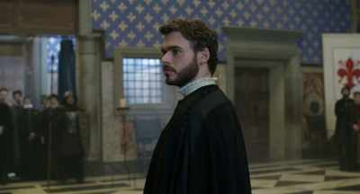 Driven from Rome,
seeking protection here in Florence, - Medici: Masters of Florence