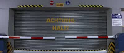 Driver alert: obstruction ahead. - Tomorrow Never Dies