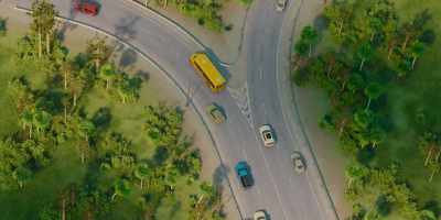 -[driver] Oh my God!
-[car horn honking] - Leo