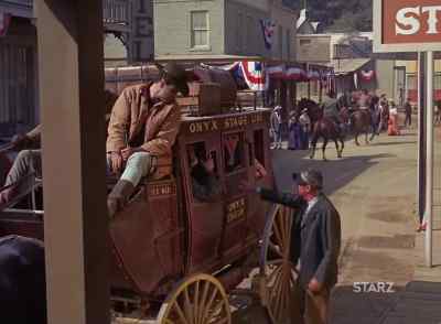 [ Driver Shouts ]
Whoa! Whoa! - Winchester '73