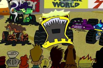 (DRIVERS SCREAMING) - Johnny Test