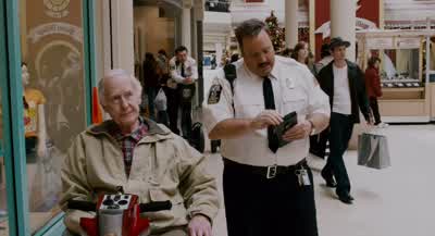 Driving kind of recklessly back there, sir. - Paul Blart: Mall Cop